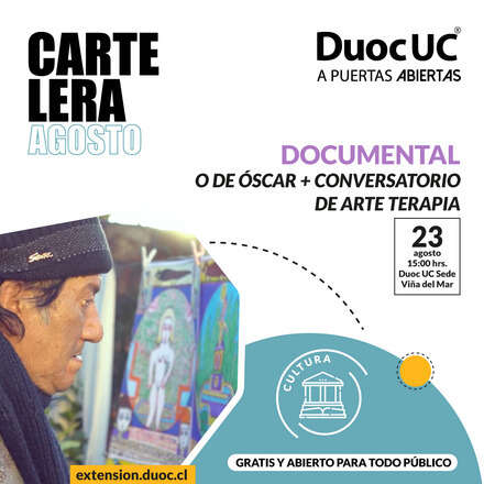 O de Oscar - Conversatorio de salud mental y arte terapia