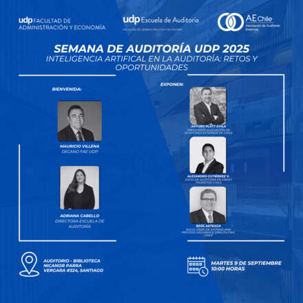 Semana de la Auditoría UDP 2025: Día 2 - AE Chile