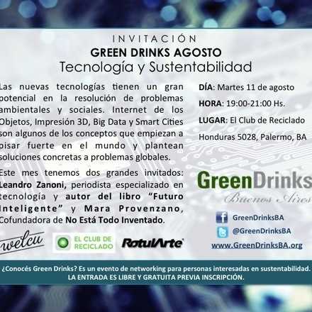 Green Drinks Buenos Aires 11-08 / Tecnología y Sustentabilidad