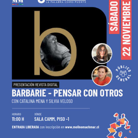 PRESENTACION REVISTA DIGITAL BARBARIE - PENSAR CON OTROS_con Catalina Mena y Silvia Veloso