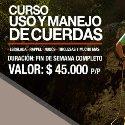 Curso Uso y Manejo de cuerdas