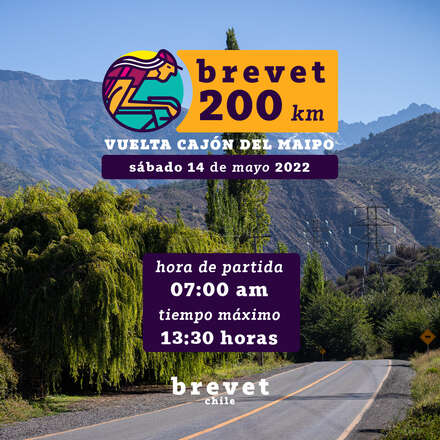 Brevet 200 - Vuelta Cajón del Maipo