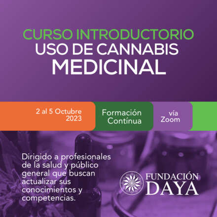 Curso Introductorio Uso de Cannabis Medicinal - Octubre 2023