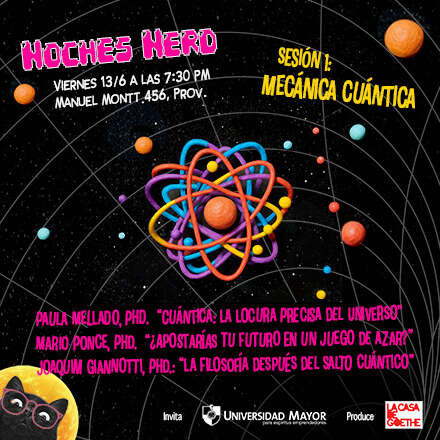 Noche Nerd + U. Mayor / Sesión 1: Mecánica Cuántica