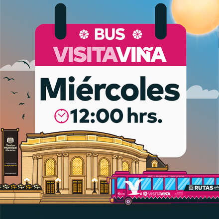       Bus Visita Viña Miércoles 17/06 12:00pm