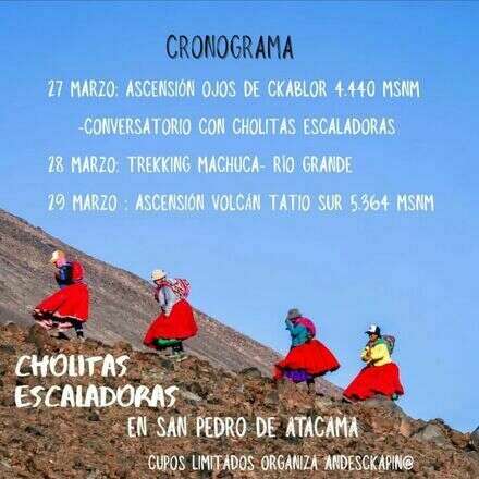 Cholitas en San Pedro de Atacama