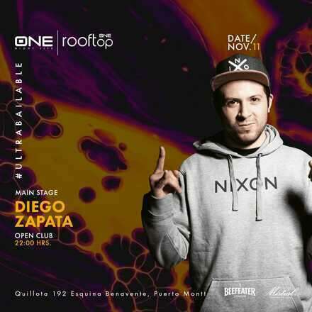 VIERNES 11/11 / CLUB ONE NIGHTLIFE / DOS PISTAS DE BAILE / ULTRABAILABLE DIEGO ZAPATA (SPECIAL GUEST) CAMPEON RED BULL3STYLE / ROOFTOP MATI ORMAZABAL / LISTA EMBAJADORES / HOMBRES + 23 - MUJERES + 21 