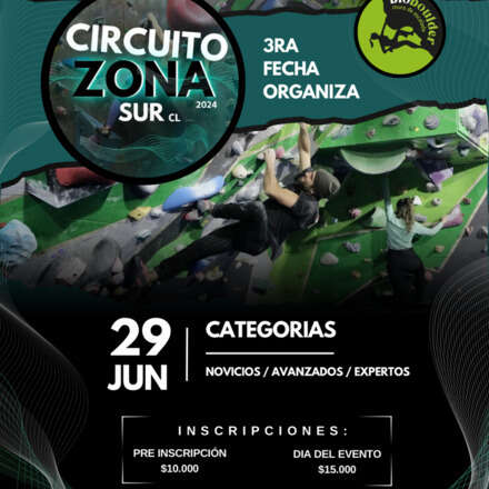 Campeonato Bioboulder - Circuito Zona Sur 2024