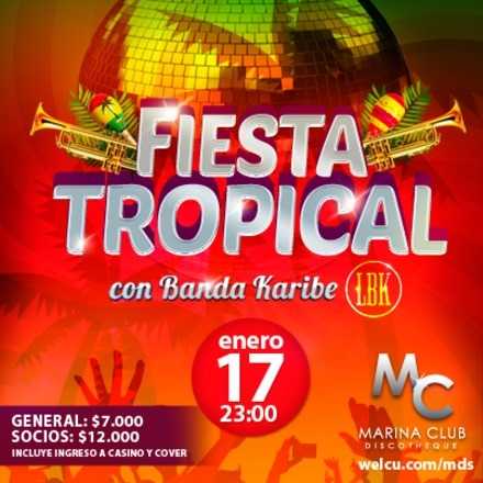 Fiesta Tropical con Banda Karibe