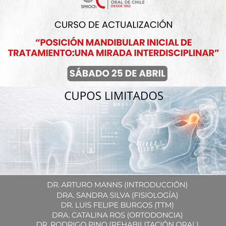 PREVENTA Curso de Actualización “Posición Mandibular Inicial De Tratamiento: Una Mirada Interdisciplinar”