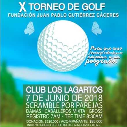 Torneo de Golf Fundación Juan Pablo Gutiérrez Cáceres 2018