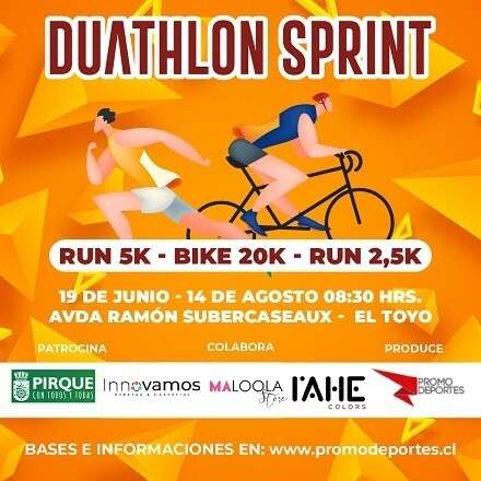 DUATLÓN SPRINT ADULTO PIRQUE 2022