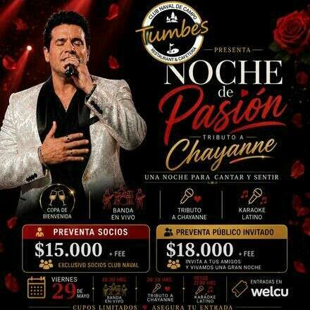 Noche de Pasion Tributo a Chayanne