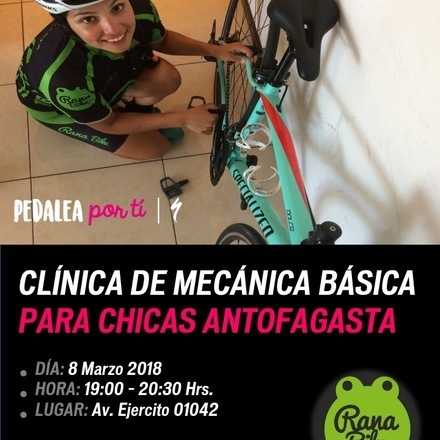 Clínica de Mecánica Básica para Chicas La Rana Bike
