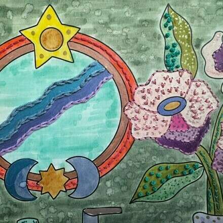 Pinta y luego Borda las Ilustraciones de Tere Gott DOMINGO 15 