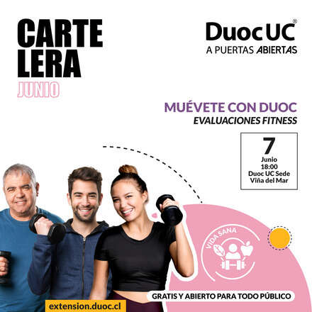 Muévete con Duoc UC - Evaluación Fitness 