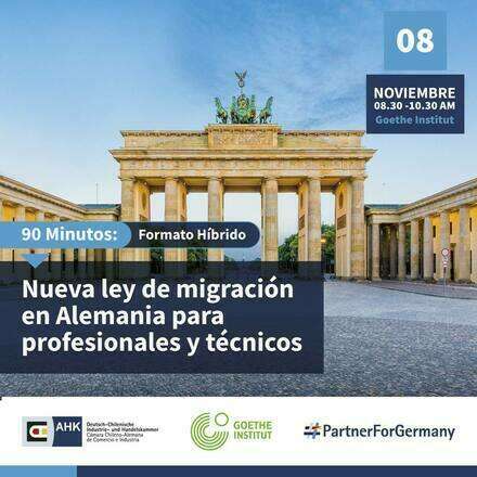 Charla: Nueva ley de Migración en Alemania para profesionales y técnicos.