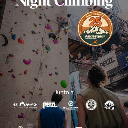 Night Climbing - Aniversario 25 Andesgear