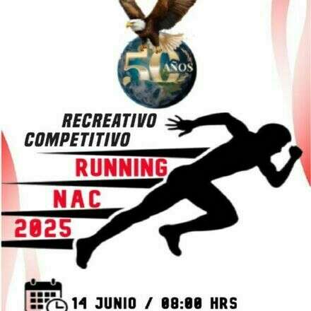 Running NAC 2025,Celebrando los 50 AÑOS.
