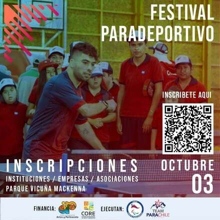 Festival Paradeportivo "Paralímpico a tú Comuna"