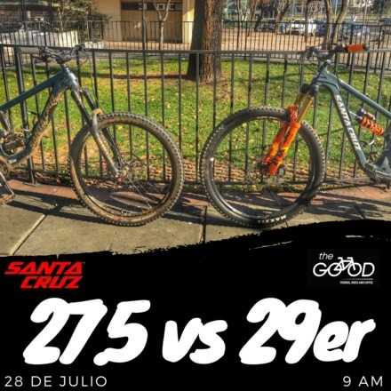 The Good presenta 27,5 vs 29er by Santa Cruz