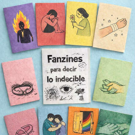 Fanzines para decir lo indecible junto a James Uribe y María Elisa Ramírez 