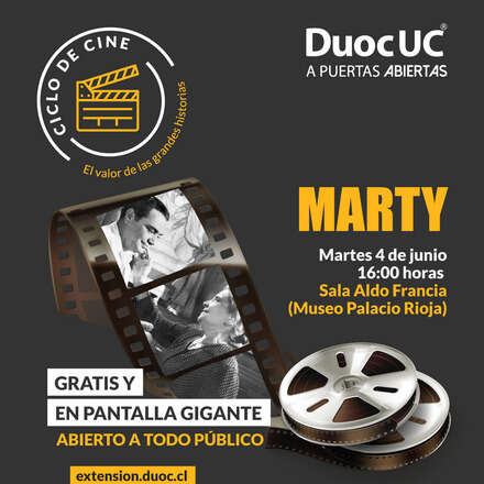 Ciclo de Cine - Palacio Rioja - Marty 