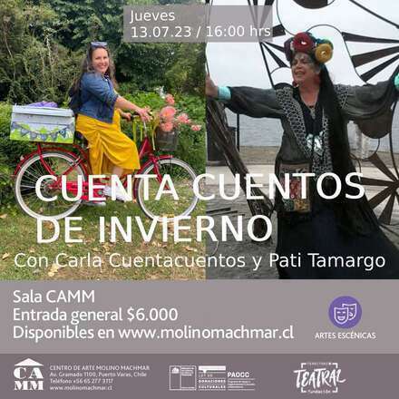 CUENTA CUENTOS DE INVIERNO con Carla Cuentacuentos y Pati Tamargo