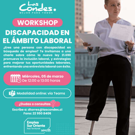 Discapacidad en el Ámbito Laboral