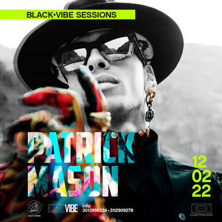 Patrick Mason en Bogota - Black Vibe Sessions