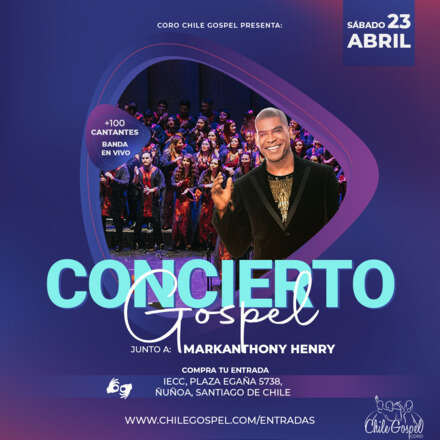 -Concierto Markanthony Henry y Chile Gospel