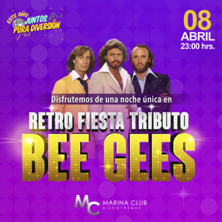 Retro Fiesta con Tributo a Bee Gees