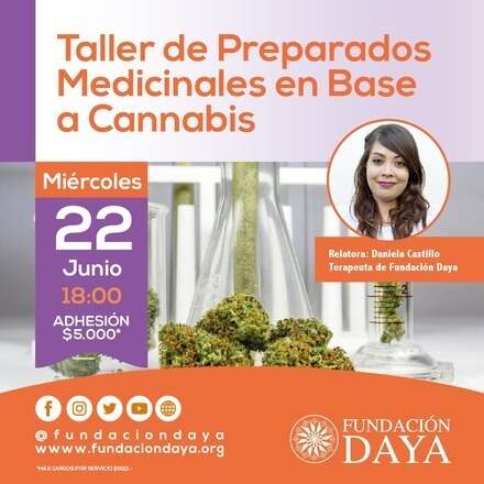 Taller de Preparados Medicinales a Base de Cannabis Semana 3 junio 2022