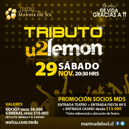 Tributo a U2 Lemon