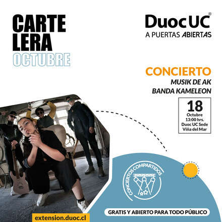 Concierto - Musik de AK - Banda Kameleon