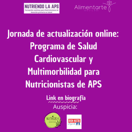 Programa de Salud Cardiovascular y Multimorbilidad para Nutricionistas de APS segunda edicion