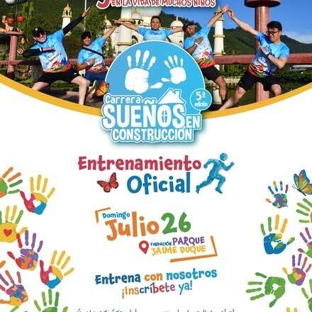 Entrenamiento oficial ¡Prepárate para la Carrera Sueños en Construcción!