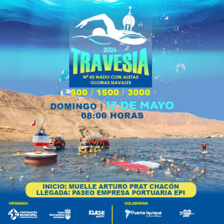 Travesía Nado con Aletas Nº42, Glorias Navales