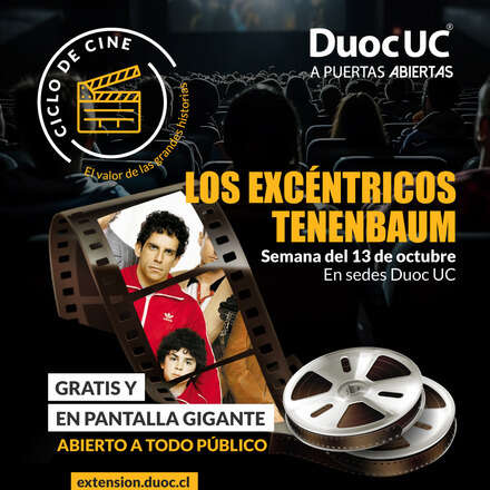 Ciclo de Cine - Los Excéntricos Tenenbaum - 2001 - Viña