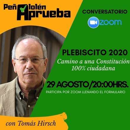 Plebiscito 2020: con Tomás Hirsch