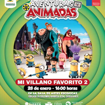 "MI VILLANO FAVORITO 2" CICLO DE CINE EN VERANO