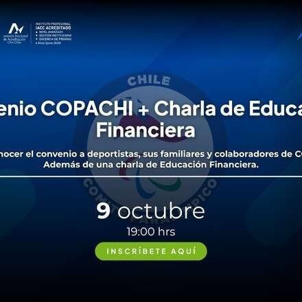 Convenio COPACHI + Charla de Educación Financiera