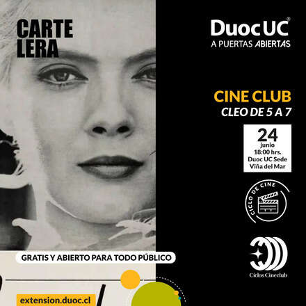 Cine Club - Cleo de 5 a 7 