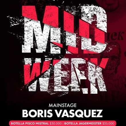 MIDWEEK / MIERCOLES 31-07 / ROOFTOP - DJ BORIS VASQUEZ + FRIENDS / CODIGOS DE ACCESO