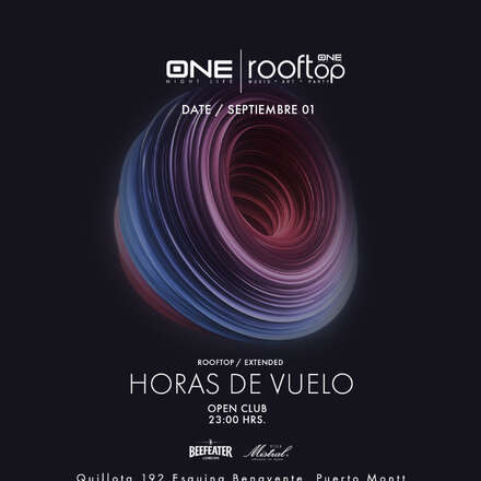 JUEVES 01 SEPTIEMBRE/ DOS PISTAS DE BAILE / ULTRABAILABLE DJ BYTE CAMPEÓN MUNDIAL RED BULL 3STYLE / WARM UP CHK / ROOFTOP / HORAS DE VUELO / EXTENDED SET 