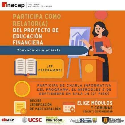 Convocatoria Abierta Educación Financiera