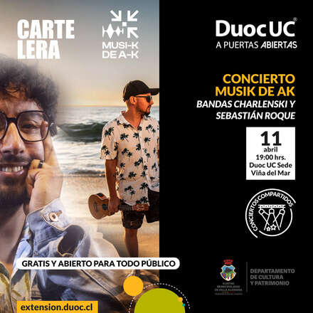 Concierto Musik de AK - Bandas Charlenski y Sebastián Roque
