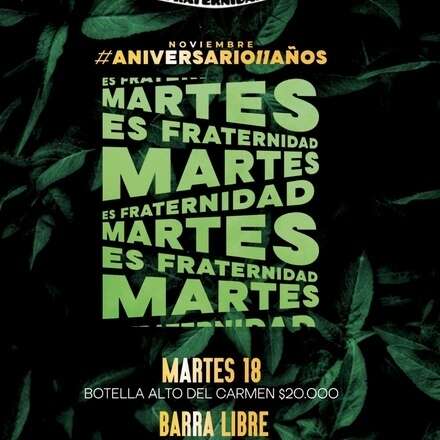 MARTES 18 NOVIEMBRE / TICKETS 