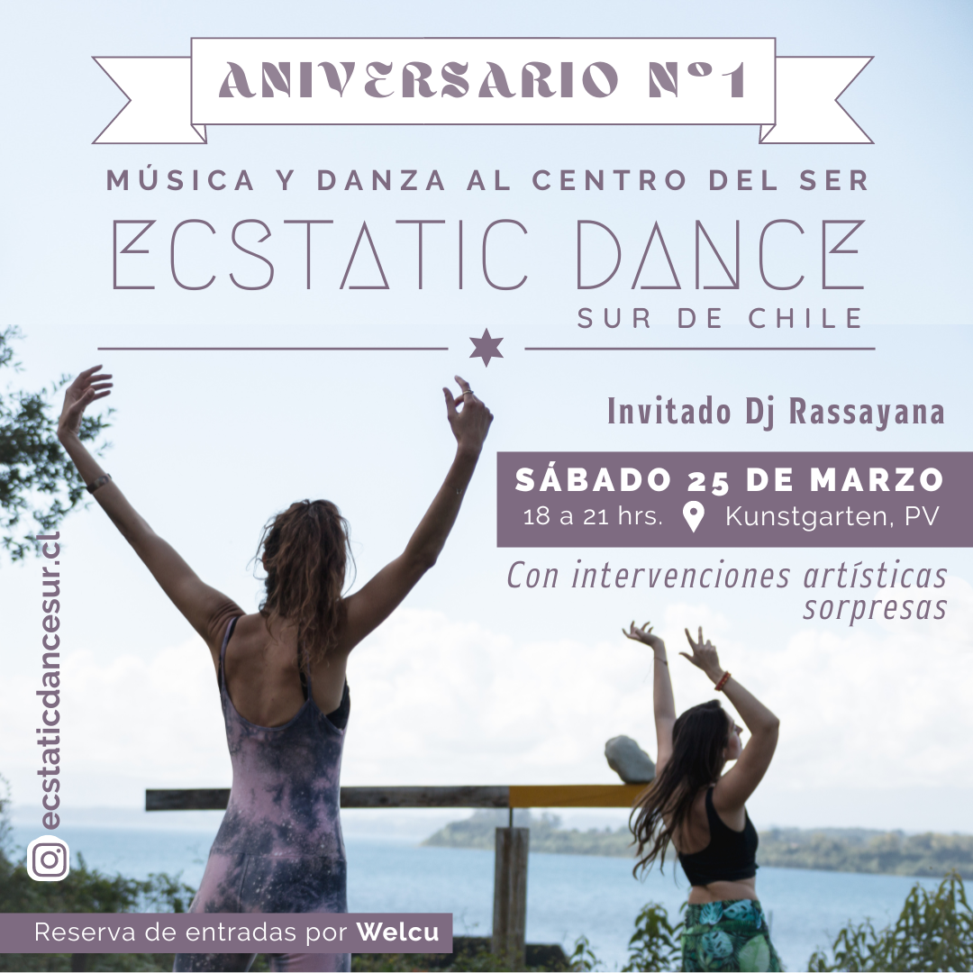 1er Aniversario Ecstatic Dance Sur Welcu